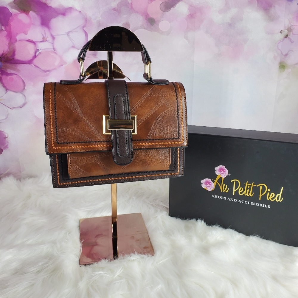 Korean retro bag (Brown)